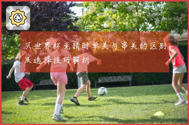 买世界杯竞猜时单关与串关的区别及选择技巧解析