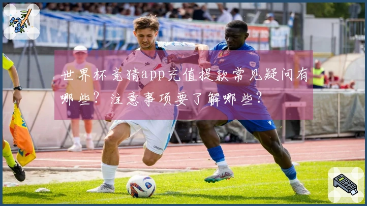 世界杯竞猜app充值提款常见疑问有哪些？注意事项要了解哪些？