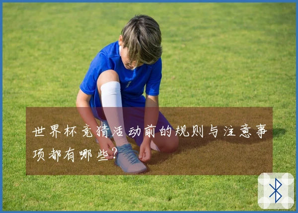 世界杯竞猜活动前的规则与注意事项都有哪些？
